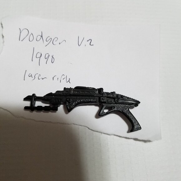 Dodger Laser Rifle Accessory G.I. Joe Cobra 1990 V2 Hasbro Vintage Action Figure - Picture 2 of 2
